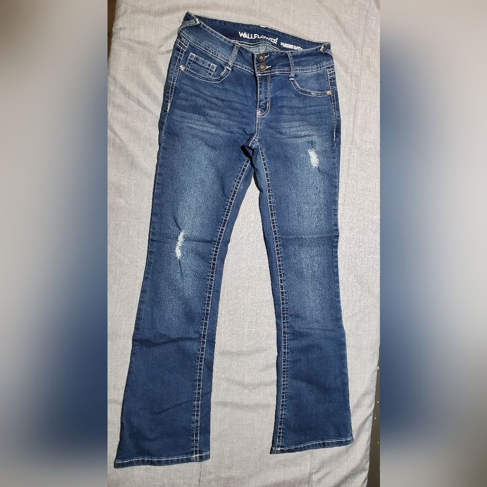 Wallflower The Luscious Curvy Fit Womens Blue Jeans Size 5
